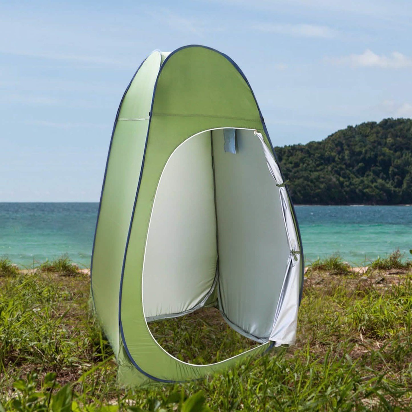 Pop-Up Toilettenzelt für draußen