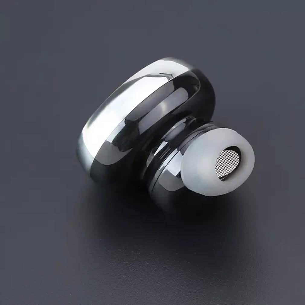 1-Einheit: Mini Unsichtbares kabelloses Bluetooth 10.0 Stereo In-Ear Headset Kopfhörer