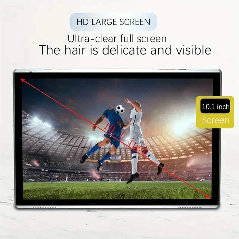 10-Zoll-Android-12-Tablet mit 32 GB + 4 GB RAM und Vorder- und Rückkameras