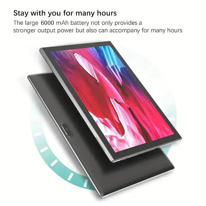 10-Zoll-Android-12-Tablet mit 32 GB + 4 GB RAM und Vorder- und Rückkameras