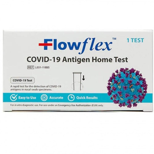 10er-Pack: Flowflex COVID-19 Antigen-Schnelltest für zu Hause