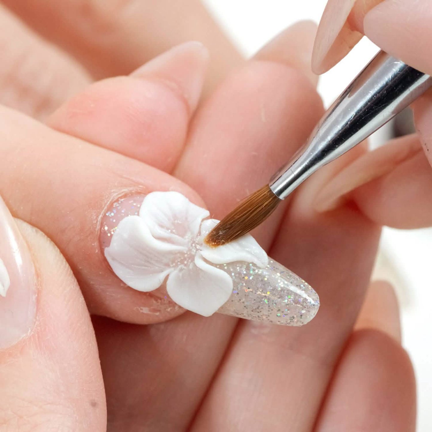 10er-Pack: Premium Silikon 3D Nail Art Liner und Pinsel Set