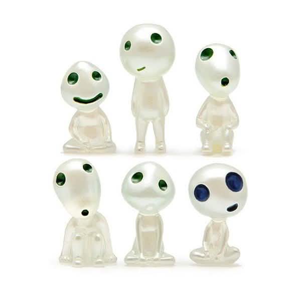 10er-Pack: Prinzessin Mononoke Leuchtende Studio Ghibli Harz-Actionfiguren
