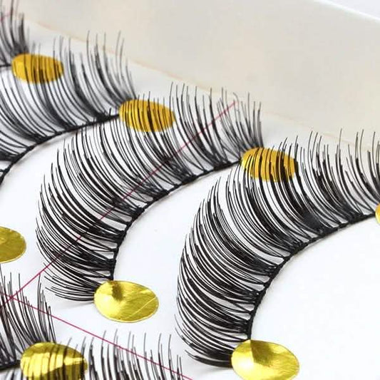 10 Paar: Künstliche Wimpern, handgemacht, natürlich, modisch, lang