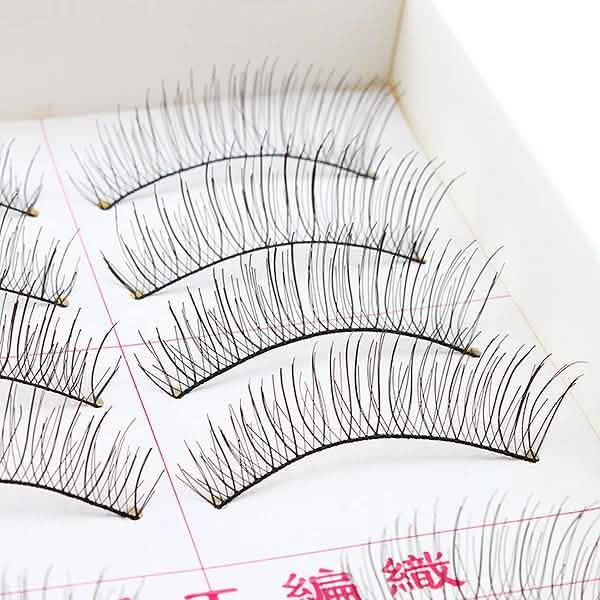 10 Paar: Künstliche Wimpern, handgemacht, natürlich, modisch, lang