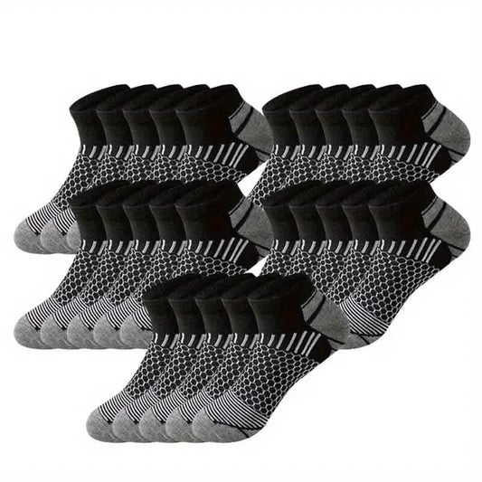 10 Paar: Herren Sportsocken, knöchelhoch
