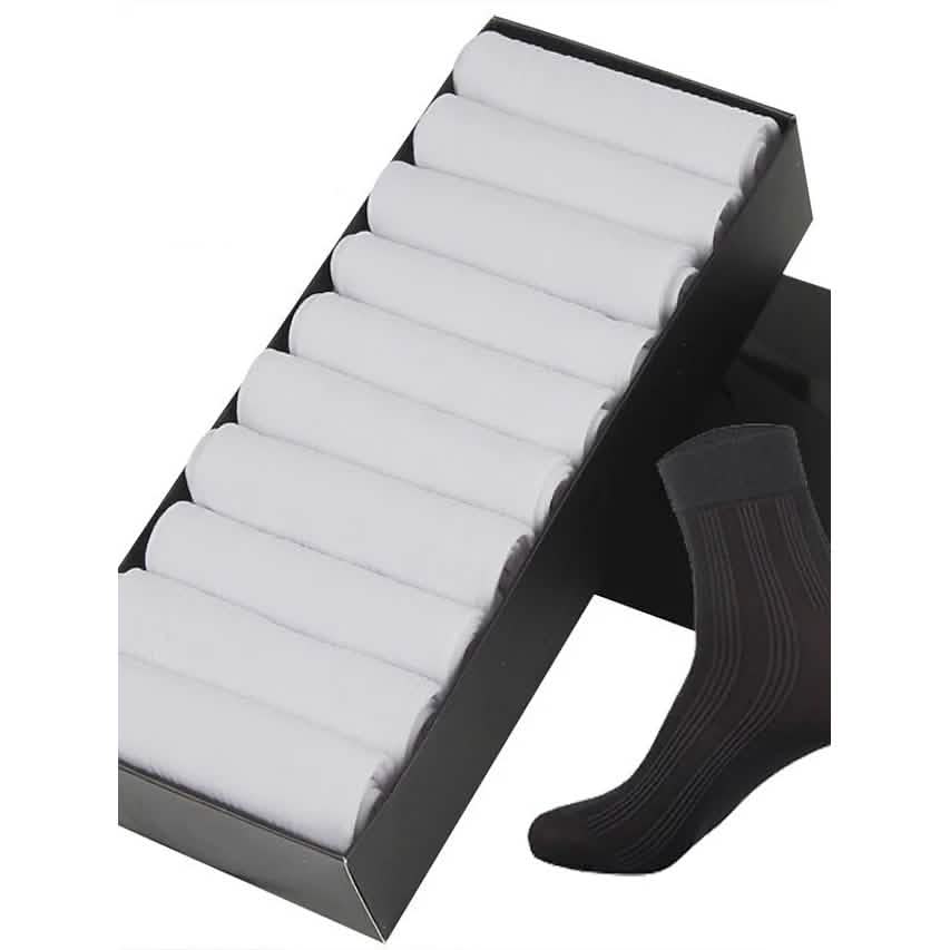 10 Paar: Socken Einfarbig Warm Frühling & Sommer