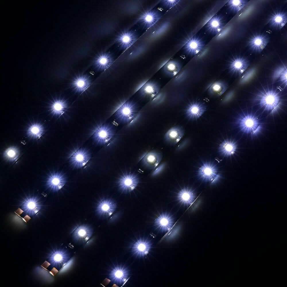 10er-Pack: 30,5 cm 15SMD wasserdichter 12V flexibler LED-Streifen für Autos