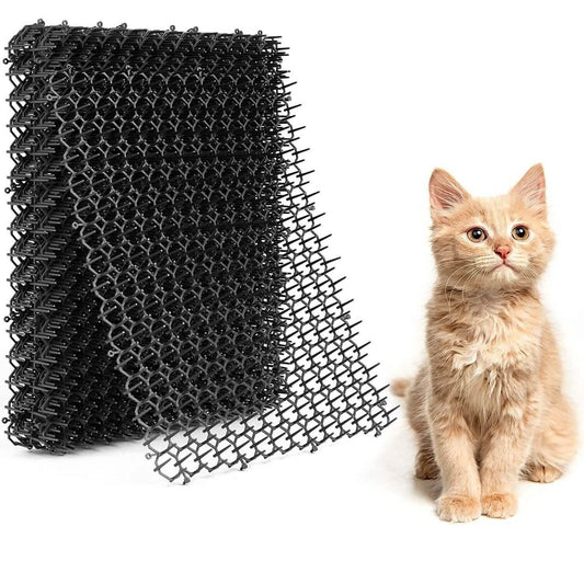 10 Stück: Katzenabwehr-Matte mit Spikes