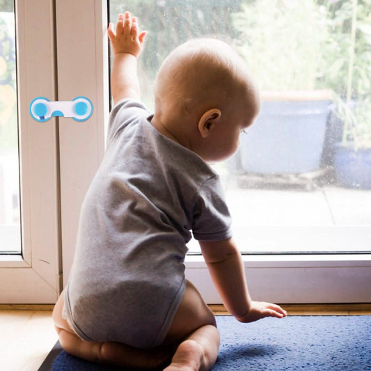 10 Stück: Schranksicherungen für Kinder