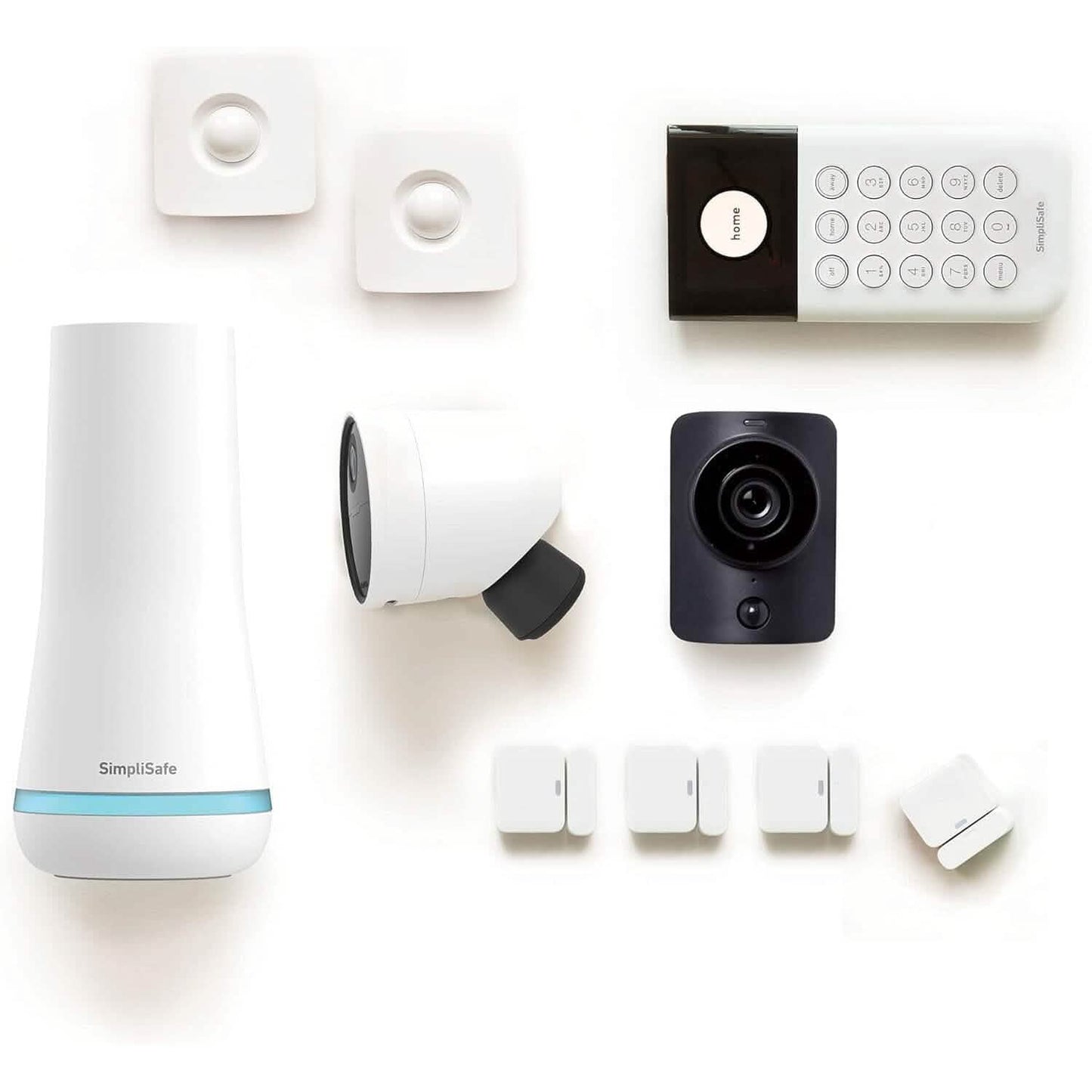 10-teilig: SimpliSafe kabelloses Hausüberwachungssystem mit Außenkamera (Generalüberholt)