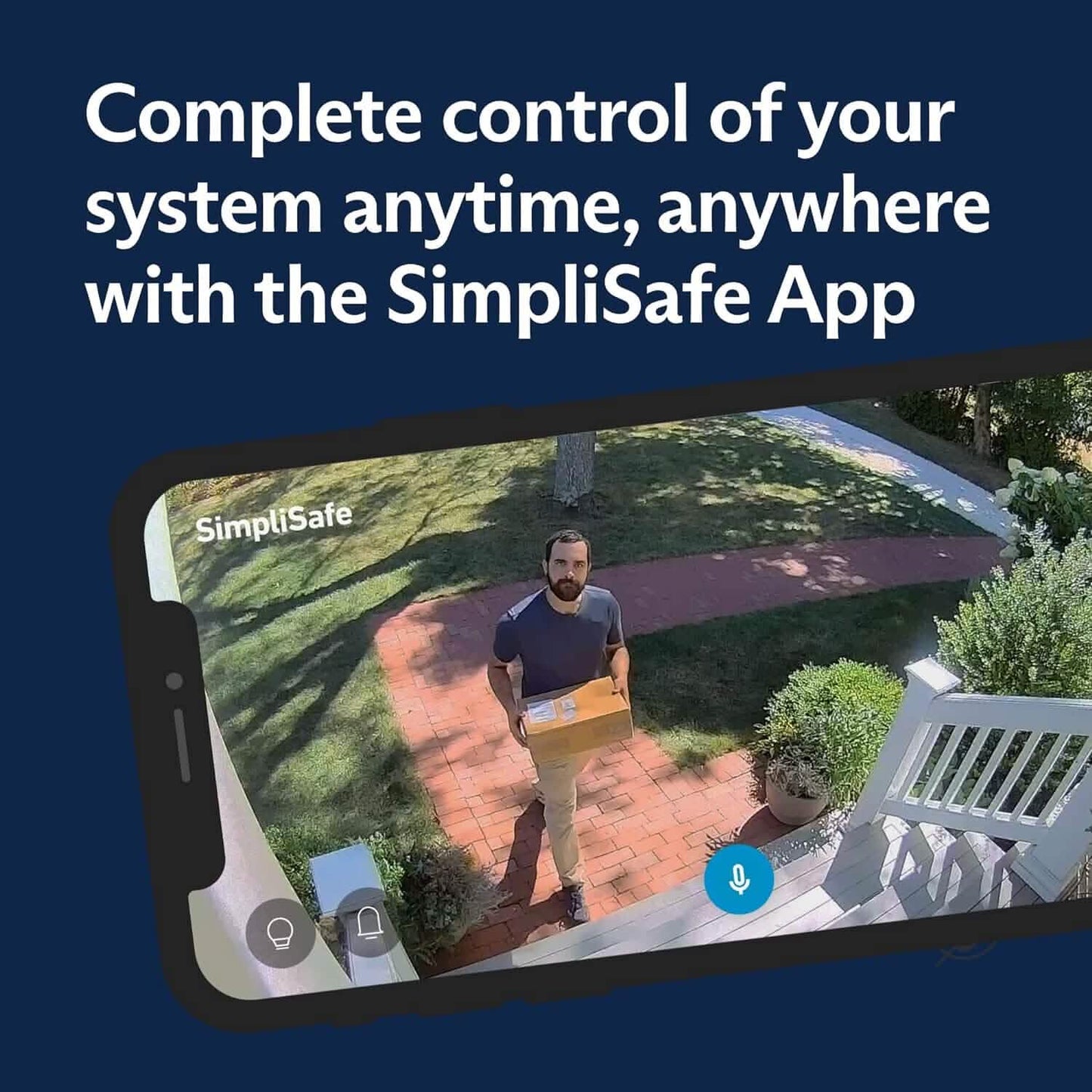 10-teilig: SimpliSafe kabelloses Hausüberwachungssystem mit Außenkamera (Generalüberholt)