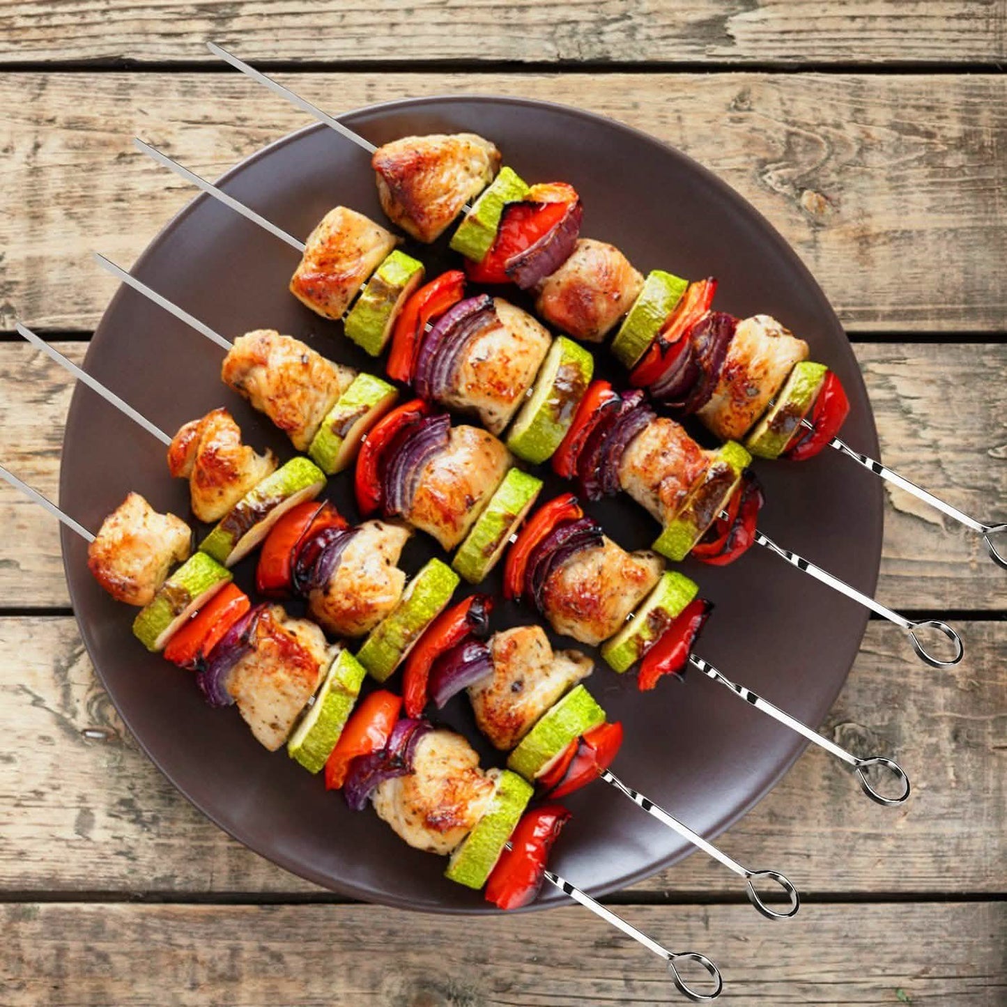 10er-Pack: 40,6 cm Grillspieße