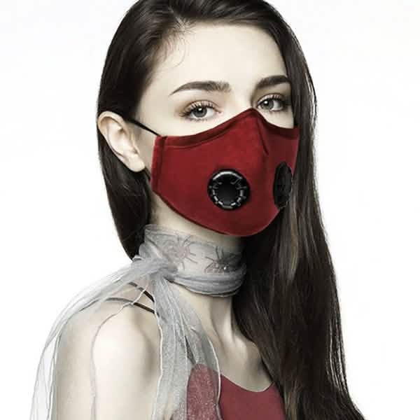 10 Stück: PM2.5-Atemschutzmaske mit Doppelatemventil