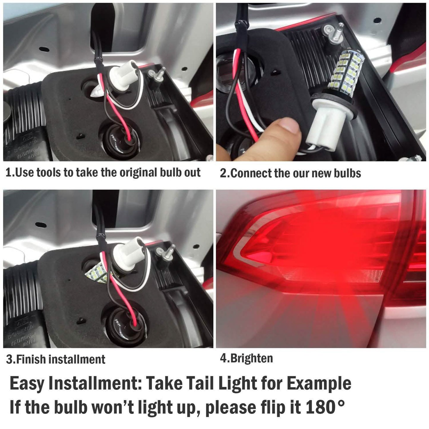 10 Stück: LED-Autobirnen