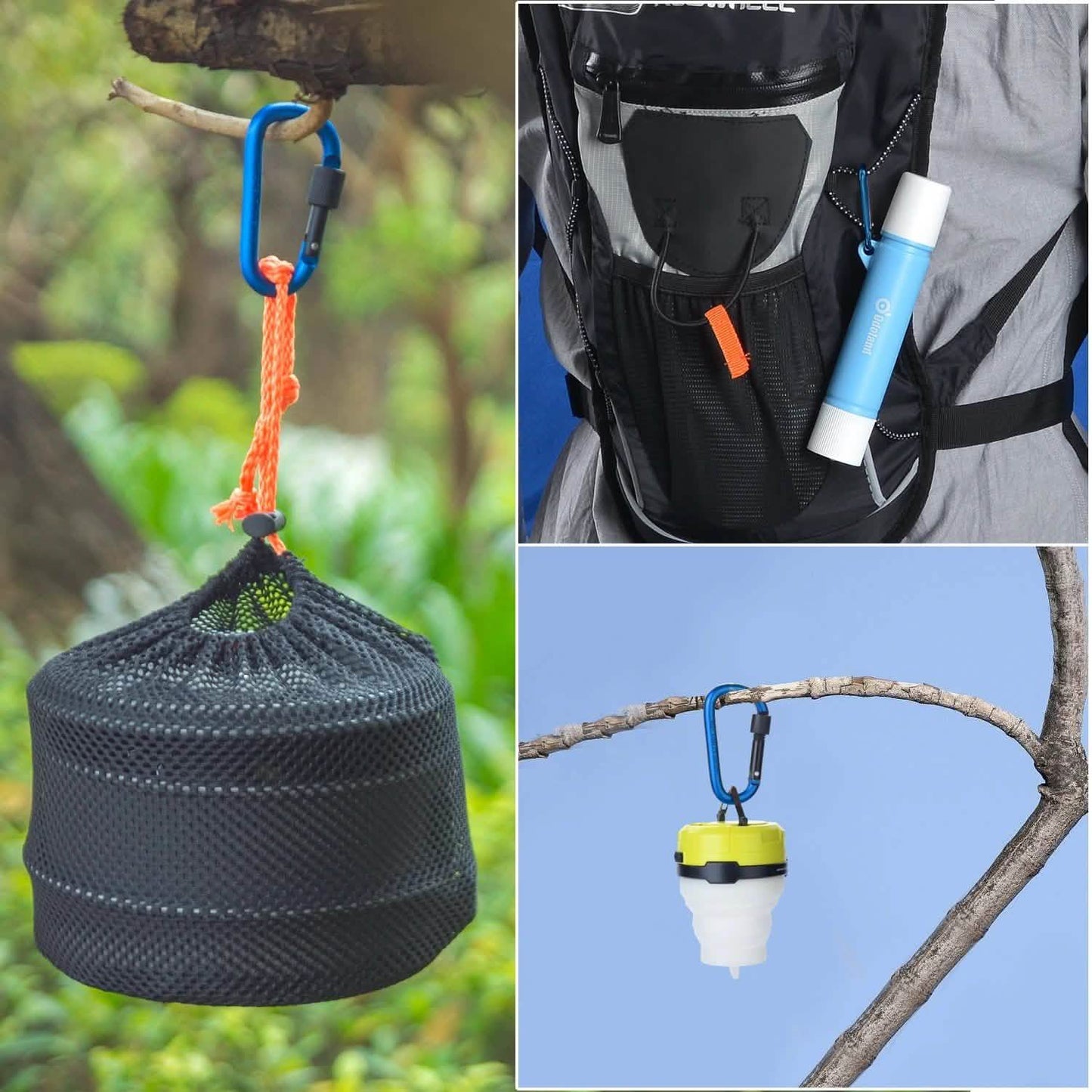 10-teilig: ODOLAND Camping-Kochgeschirr-Set