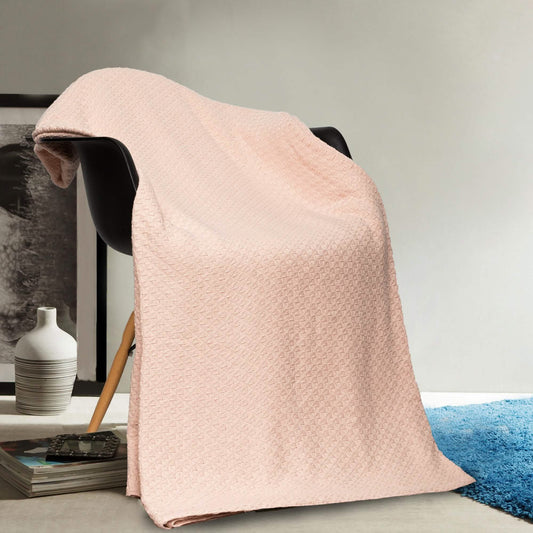 100 % Baumwolle Übergroße Schwere Superweiche Kuscheldecke
