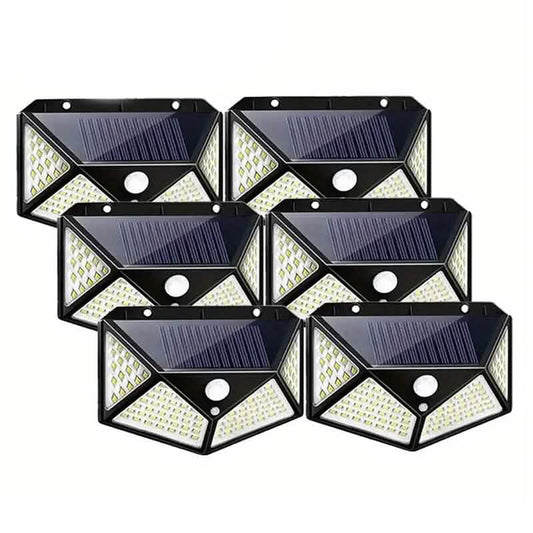 100-LED Solaraußenleuchte mit Akku