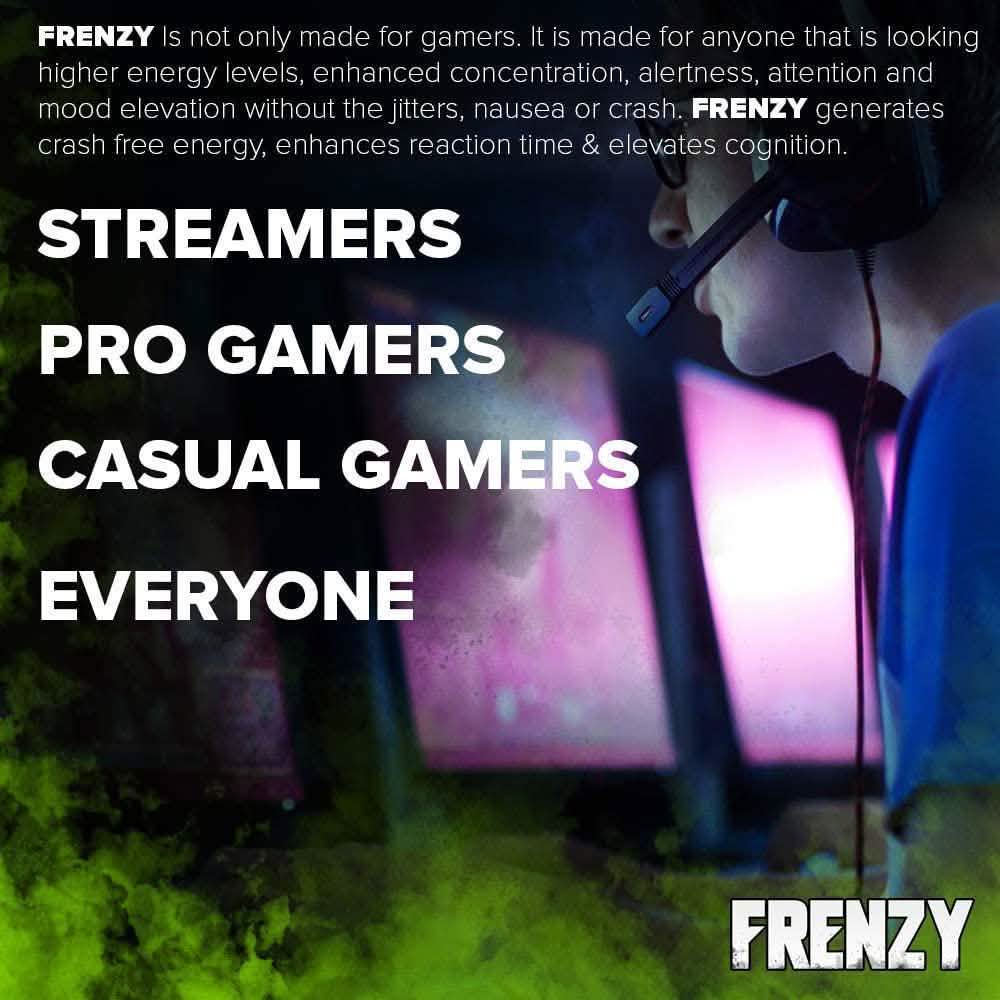 100 % natürliche Frenzy Gaming Energy Pflaster
