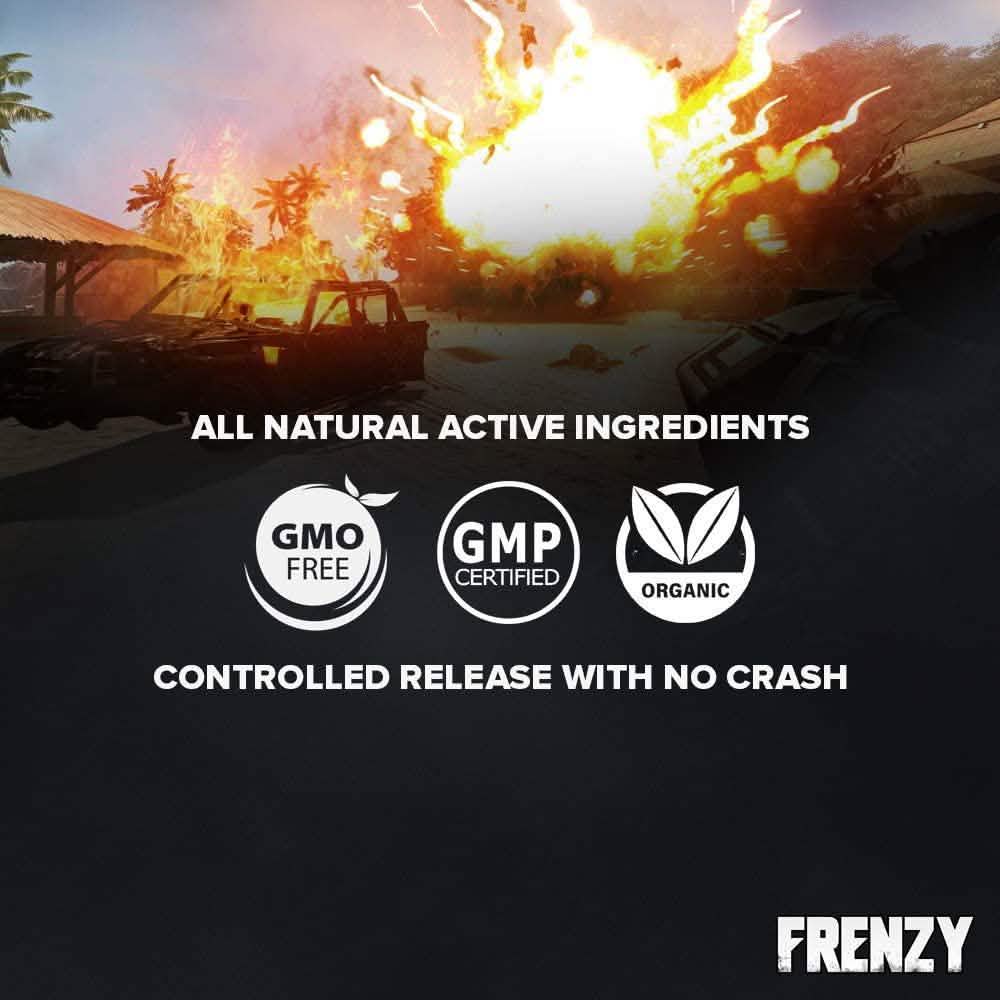 100 % natürliche Frenzy Gaming Energy Pflaster