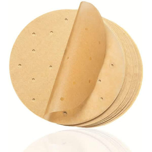 100 Stück: Backpapier für die Heißluftfritteuse