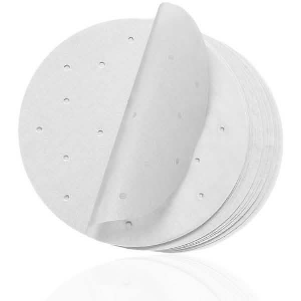 100 Stück: Backpapier für die Heißluftfritteuse