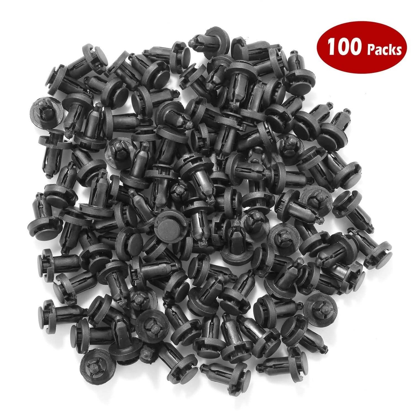 100 Stück: 10mm Stoßfänger-Clip-Befestigungsnieten