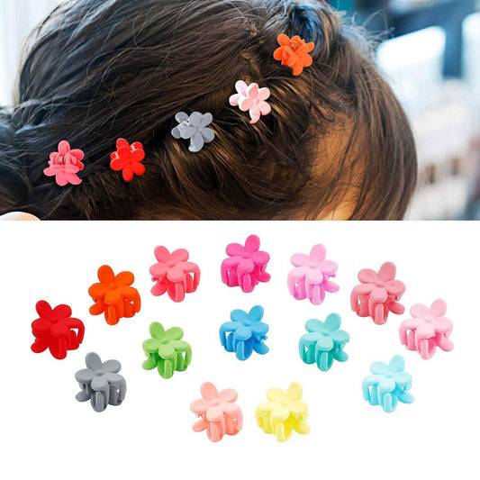 100 Stück: Rutschfeste bunte Mini-Haarklammern Haarspangen Zubehör