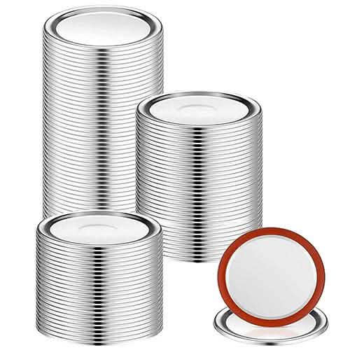 100er-Pack: Einmachdeckel mit Standardöffnung