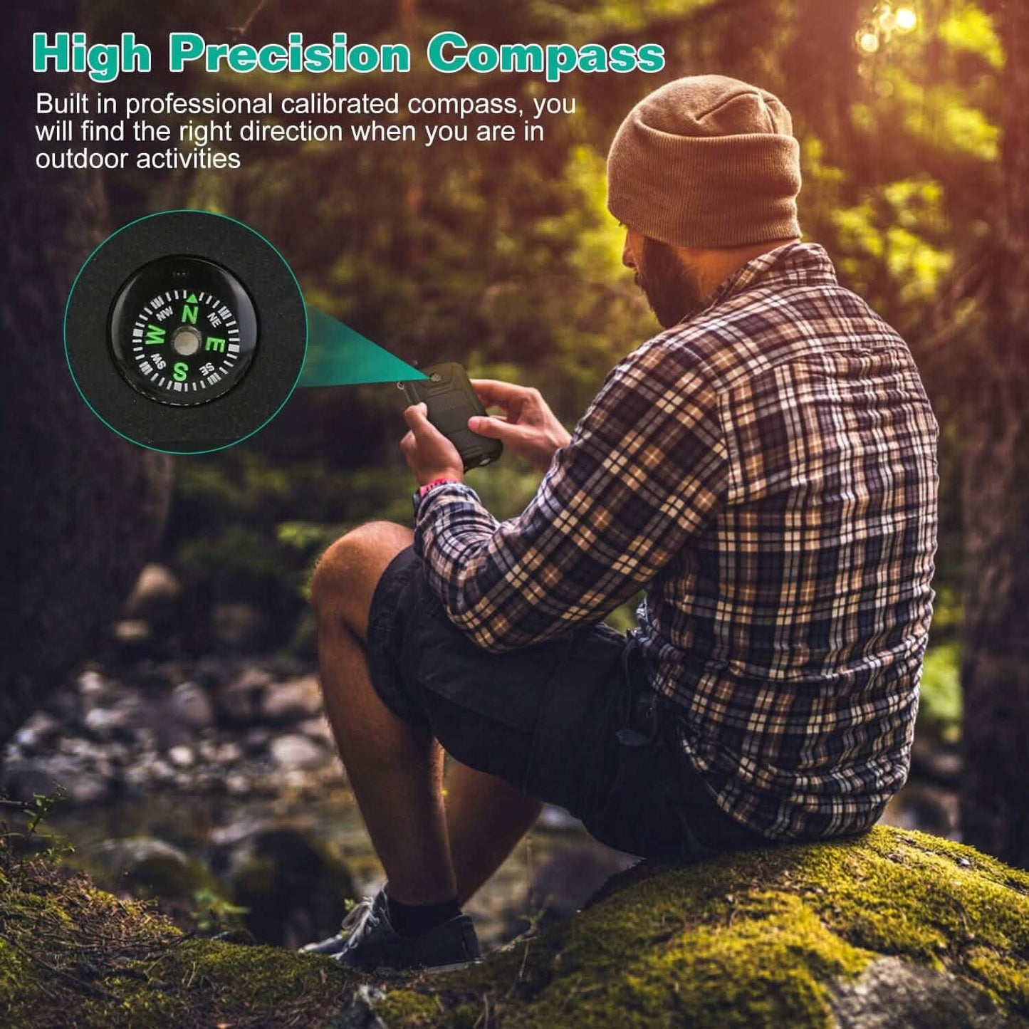 10000mAh Solar Powerbank Externer Akku