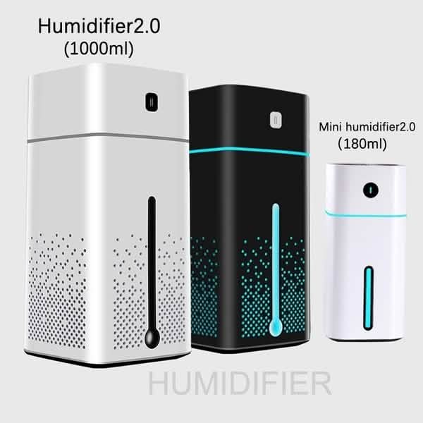 1000ml USB Elektrischer Diffusor Luftbefeuchter