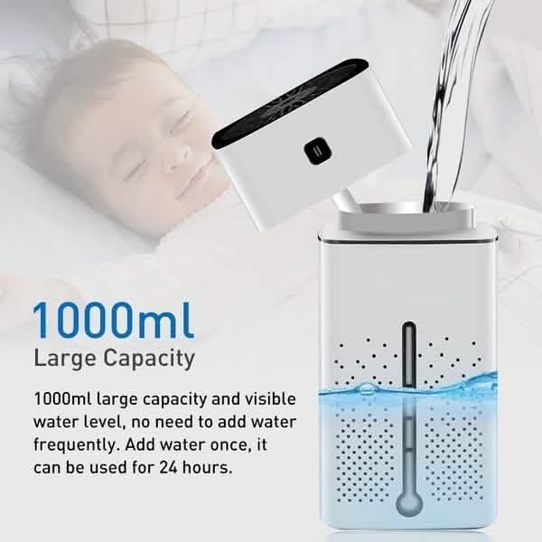 1000ml USB Elektrischer Diffusor Luftbefeuchter