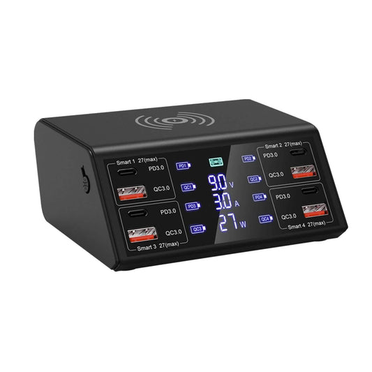 100W USB-Ladestation mit 8 Ladeanschlüssen