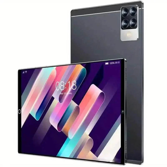 10,1-Zoll Smart 5G Tablet – Dual-SIM-Kartensteckplätze, 8 GB RAM, 256 GB Speicher, 24 MP + 48 MP Kamera + mehr
