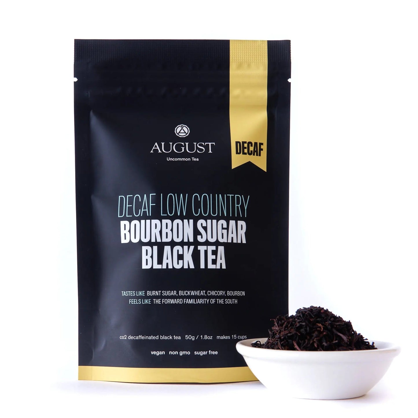 Koffeinfreier Low Country – Bourbon-Zucker-Schwarztee