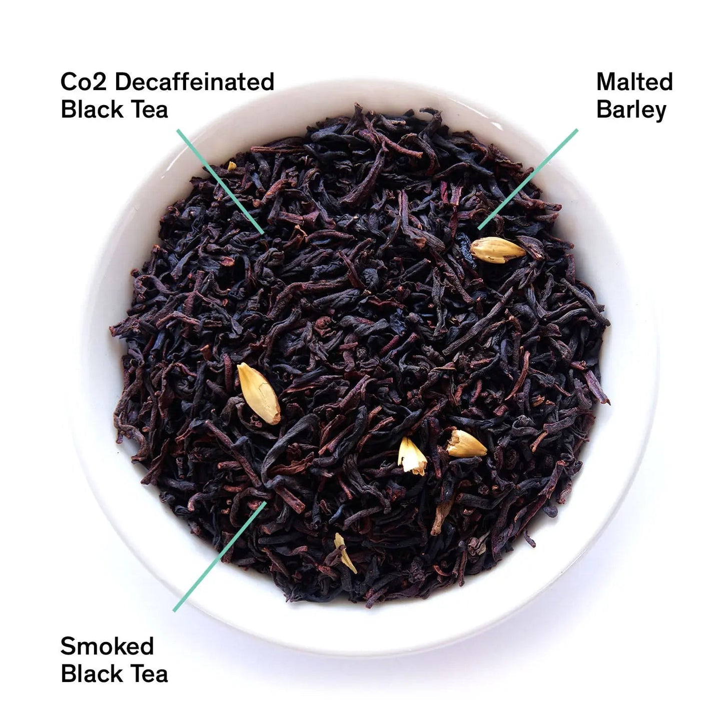 Koffeinfreier Low Country – Bourbon-Zucker-Schwarztee