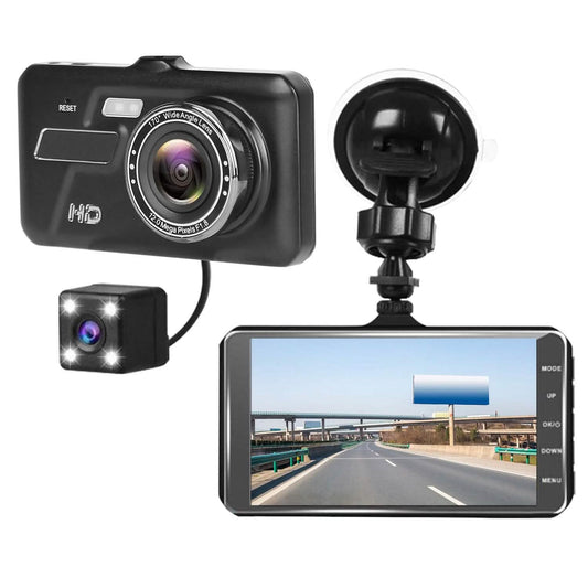1080P 4-Zoll-Touchscreen Dual-Dashcam