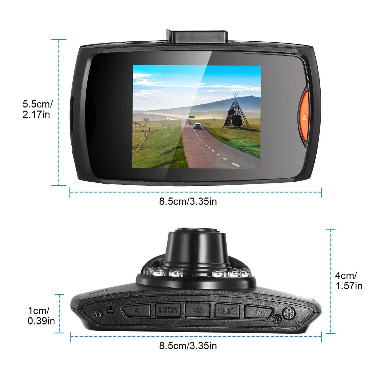 1080P Auto-DVR-Kamera Armaturenbrett-Kamera
