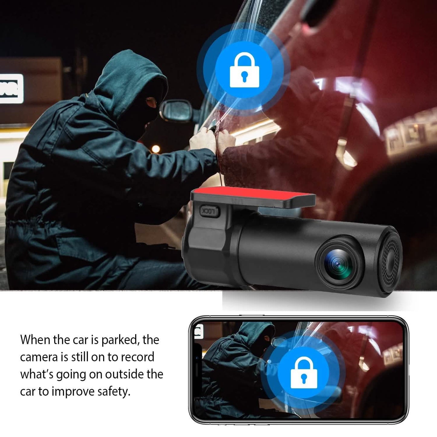 1080P Dashcam Auto Kamera Rekorder