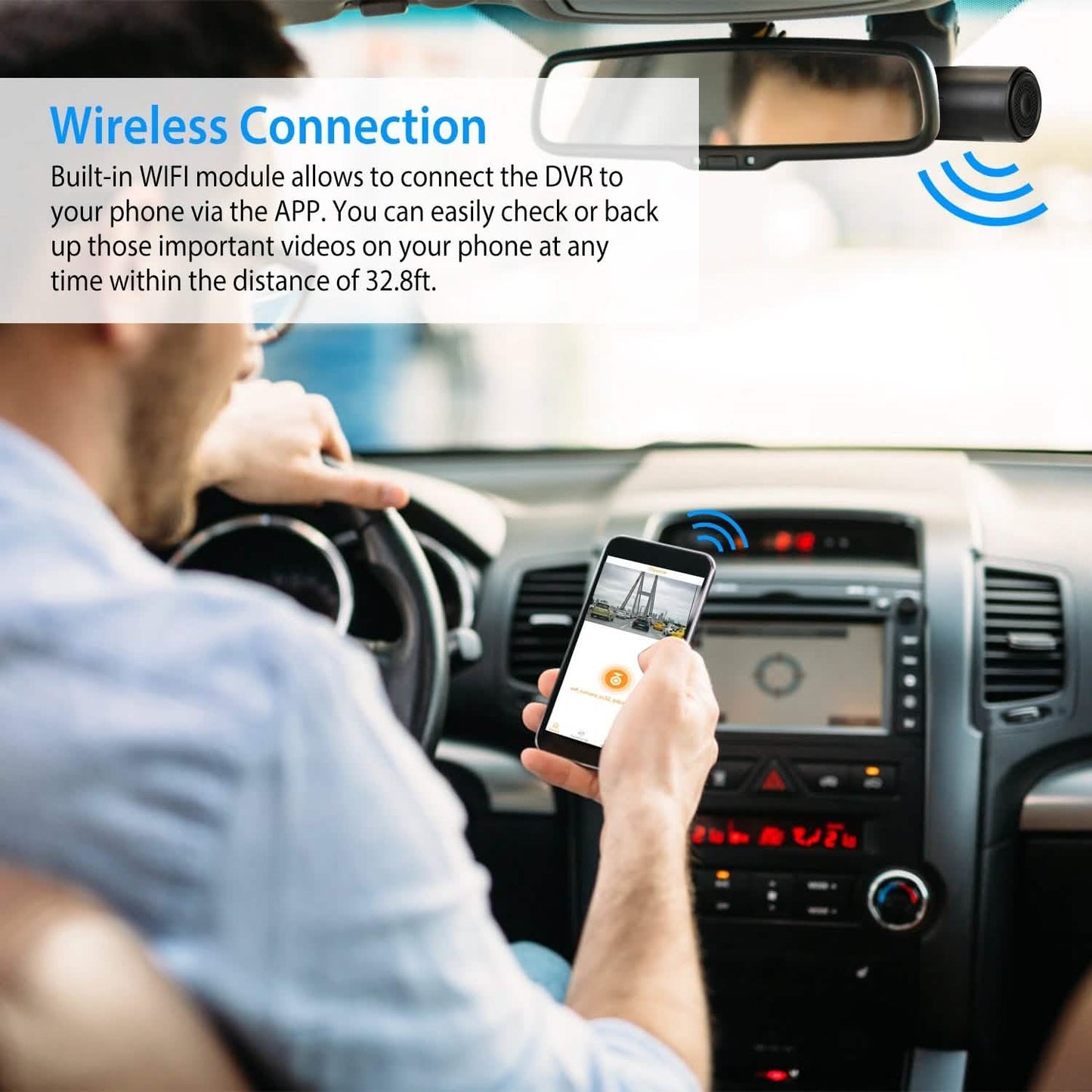 1080P Dashcam Auto Kamera Rekorder