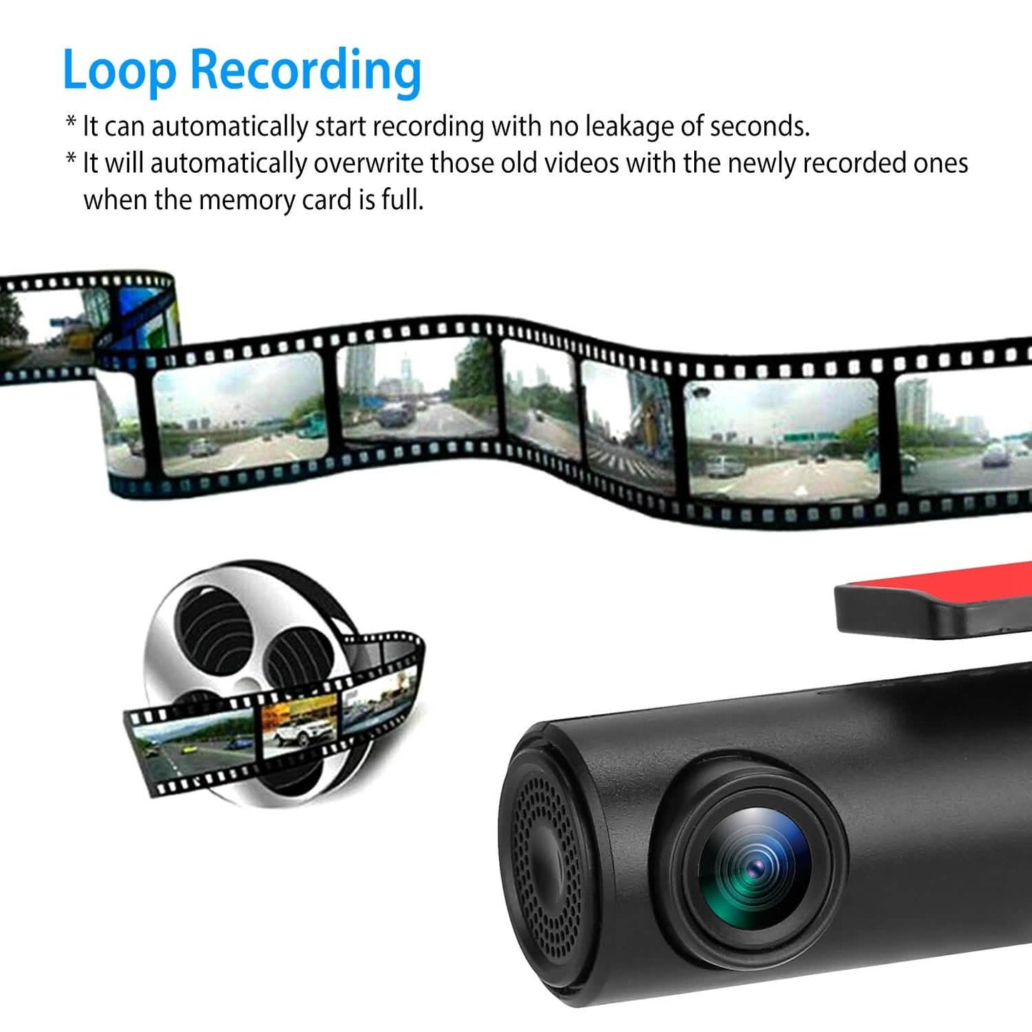 1080P Dashcam Auto Kamera Rekorder
