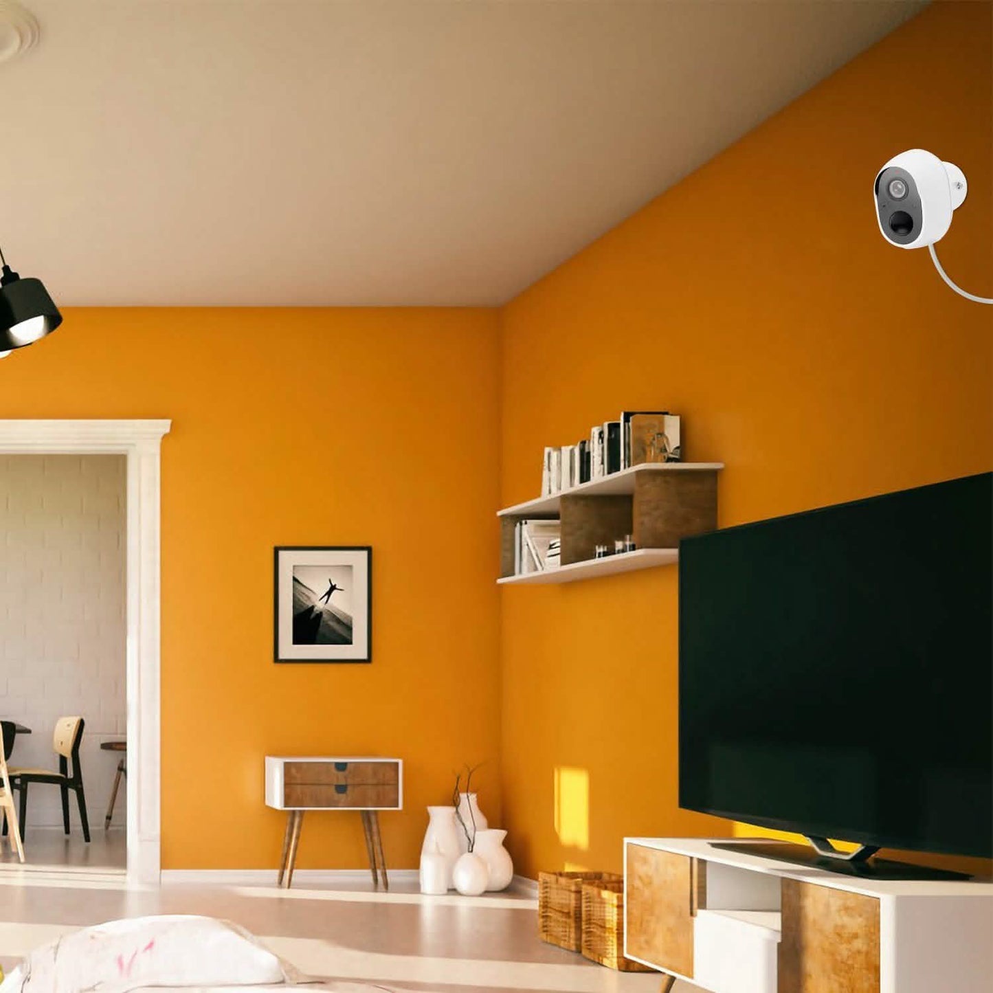 1080P FHD WLAN IP Zwei-Wege-Audio-Überwachungskamera