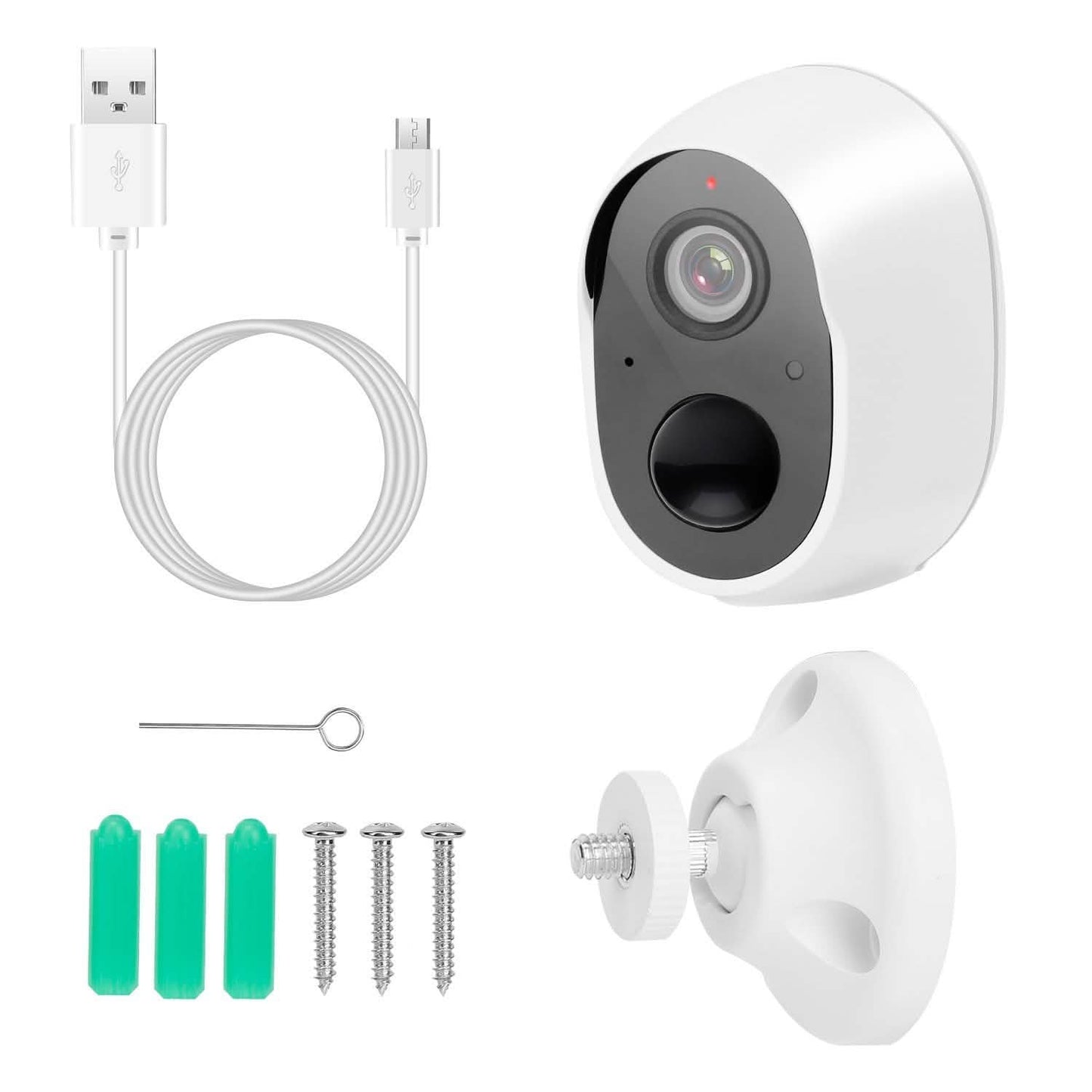 1080P FHD WLAN IP Zwei-Wege-Audio-Überwachungskamera