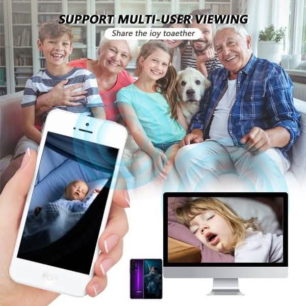1080P Intelligente Tracking-Überwachungskamera für Zuhause HD WLAN PTZ-Kamera