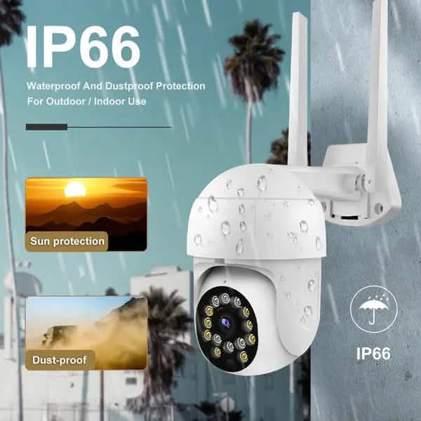 1080P Outdoor-Überwachungskamera mit Vollfarb-Nachtsicht
