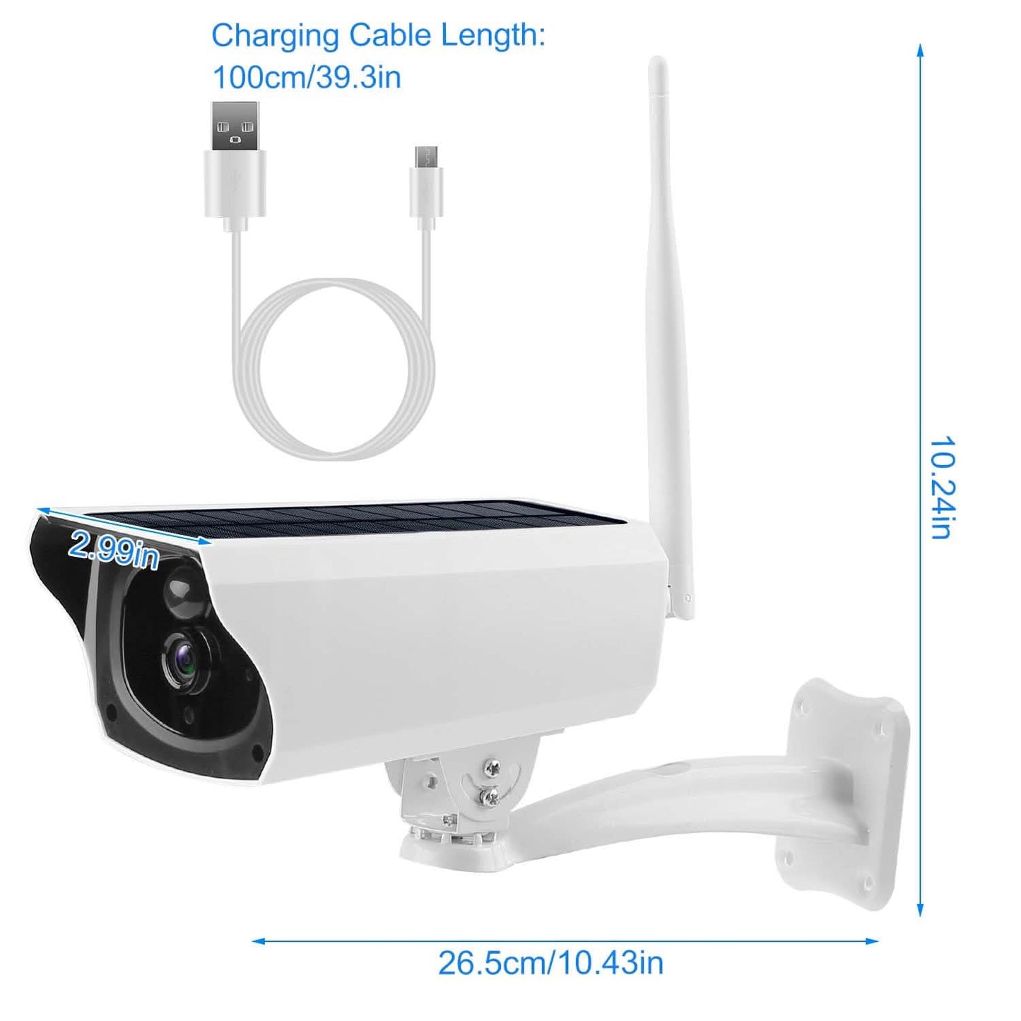 1080P Solarbetriebene WLAN-IP-Kamera