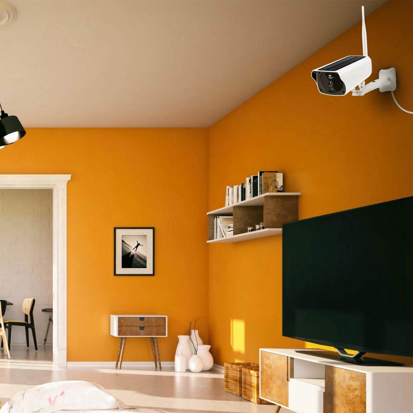 1080P Solarbetriebene WLAN-IP-Kamera