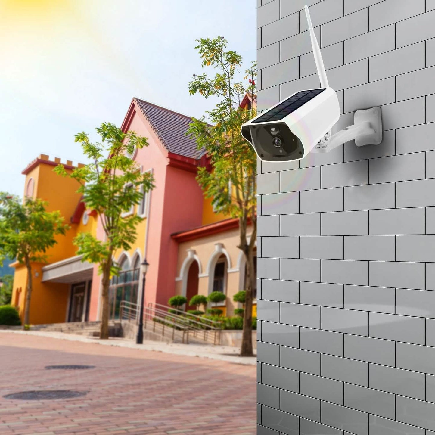 1080P Solarbetriebene WLAN-IP-Kamera