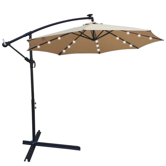 10ft Solarbetriebener Sonnenschirm