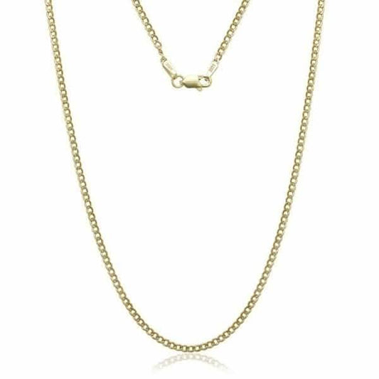 10 Karat Gold Cuban 3MM Gliederkette - Verschiedene Größen